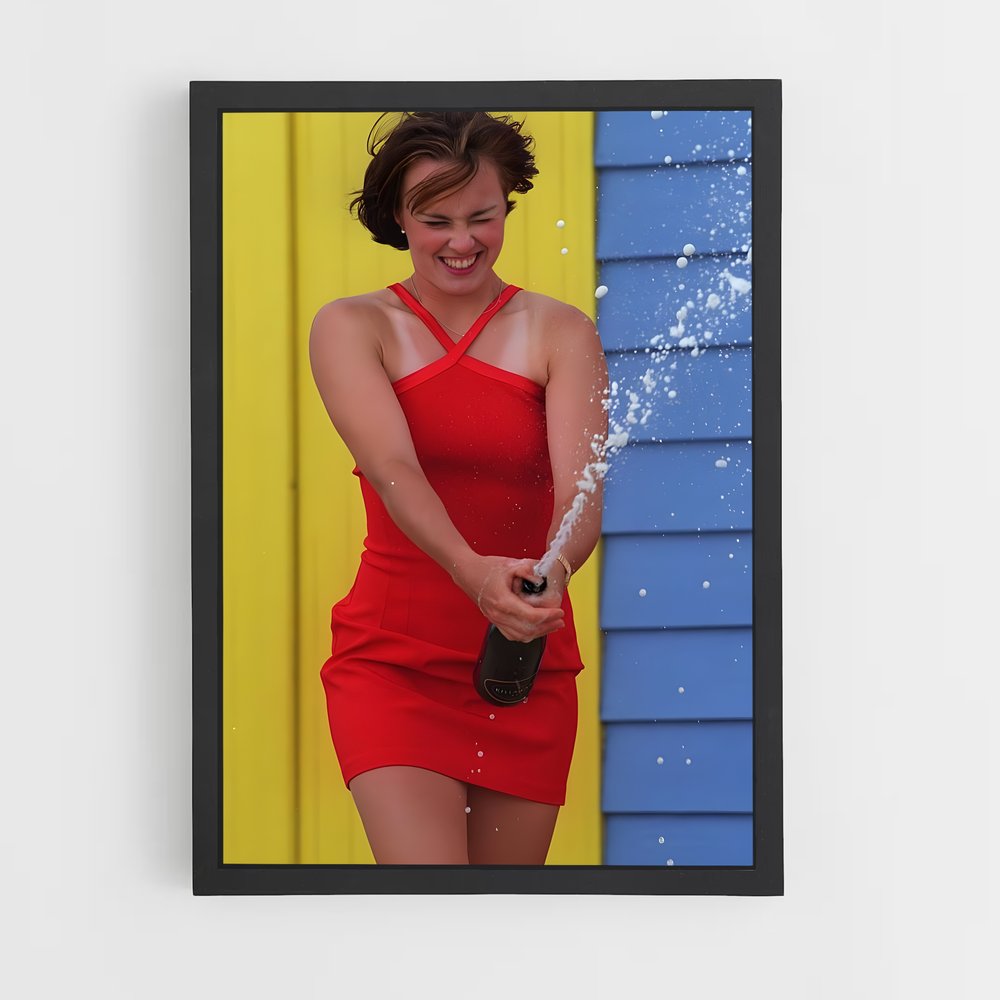 Poster Élégance Rythmée – affiche Tennis (vue 2)